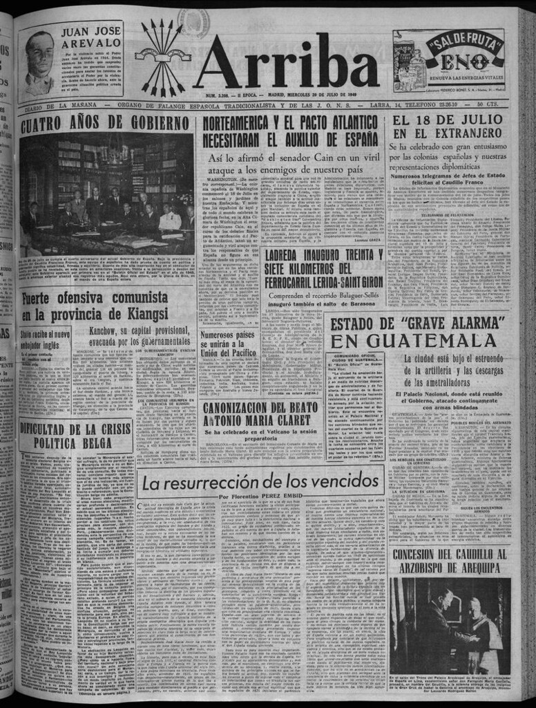 Miniatura de Arriba del 20 de julio de 1949