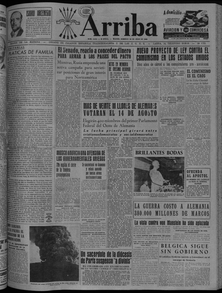 Miniatura de Arriba del 24 de julio de 1949
