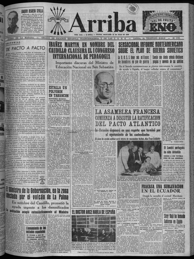Miniatura de Arriba del 27 de julio de 1949