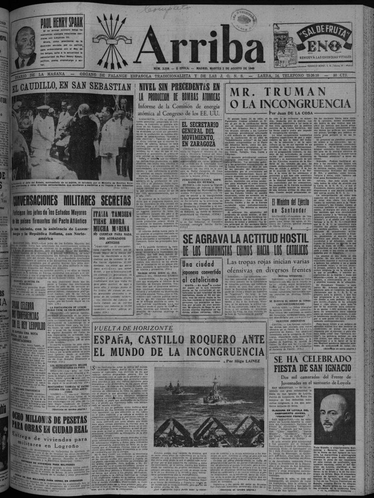 Miniatura de Arriba del 2 de agosto de 1949