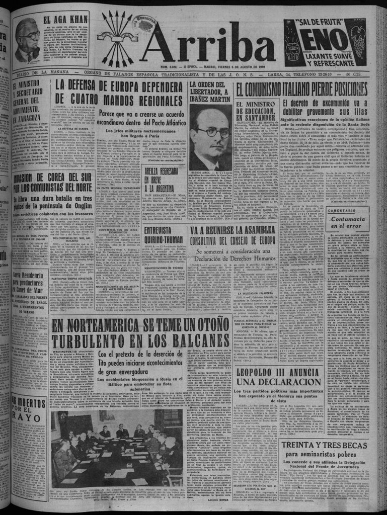 Miniatura de Arriba del 5 de agosto de 1949