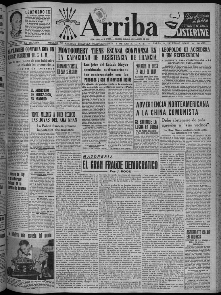 Miniatura de Arriba del 6 de agosto de 1949