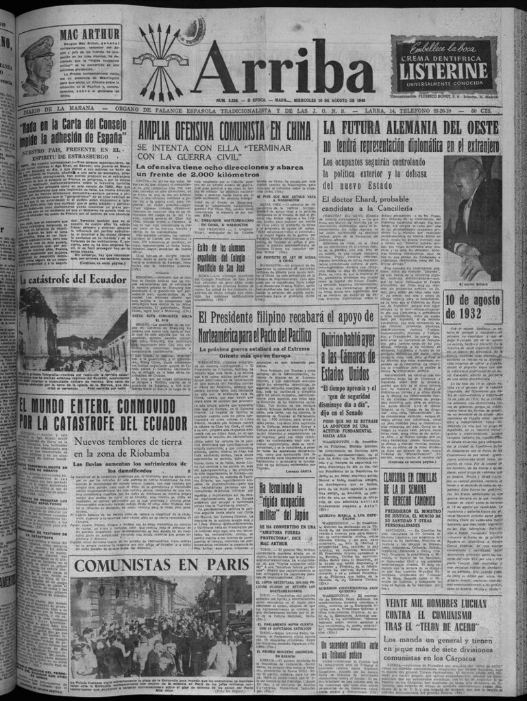 Miniatura de Arriba del 10 de agosto de 1949