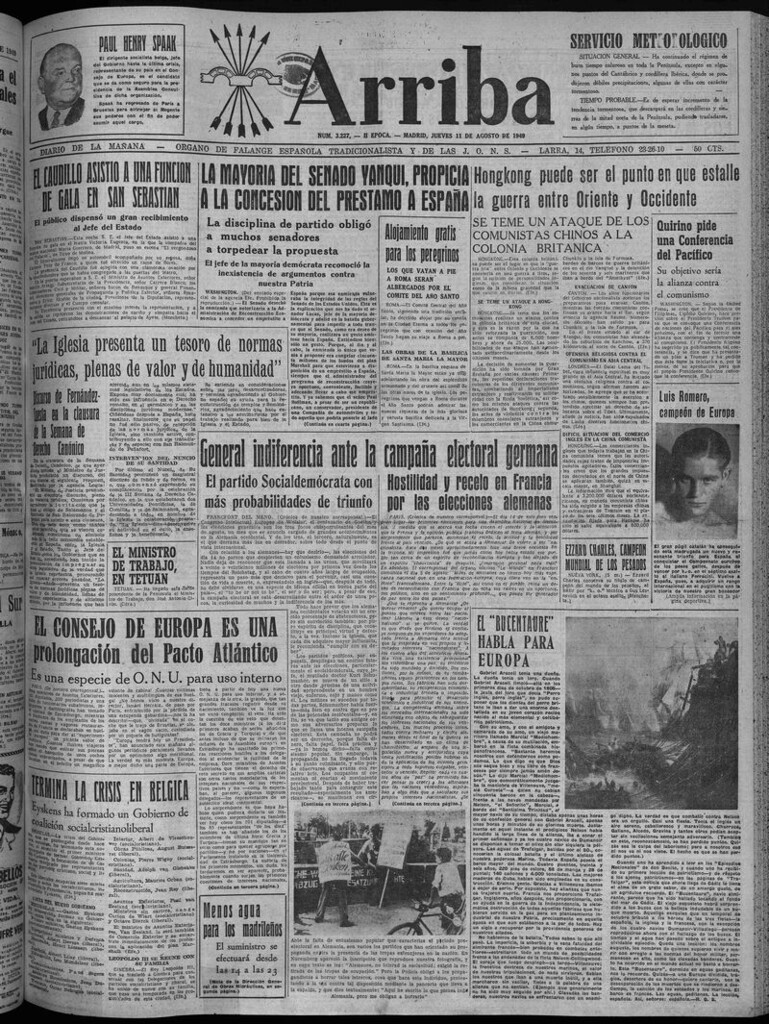 Miniatura de Arriba del 11 de agosto de 1949