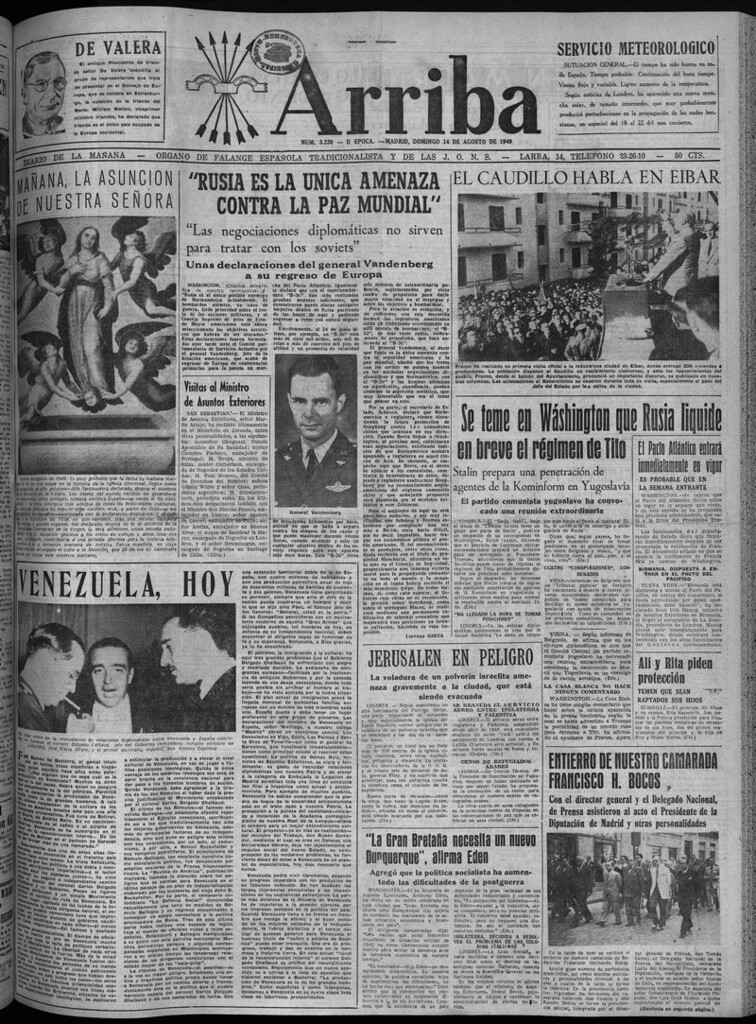 Miniatura de Arriba del 14 de agosto de 1949