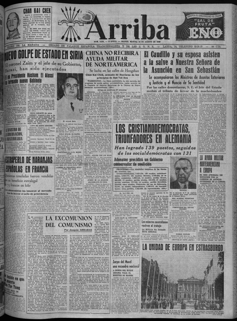Miniatura de Arriba del 16 de agosto de 1949