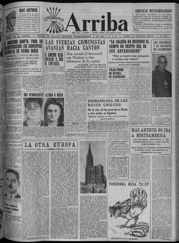 Miniatura de Arriba del 18 de agosto de 1949