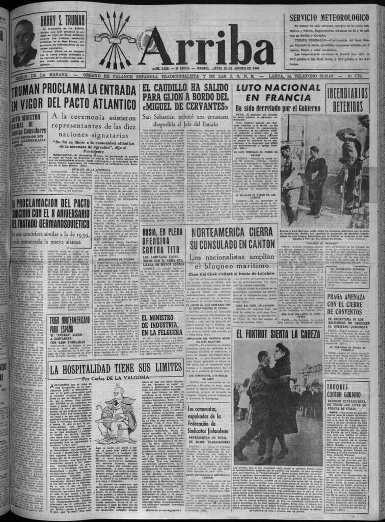 Miniatura de Arriba del 25 de agosto de 1949