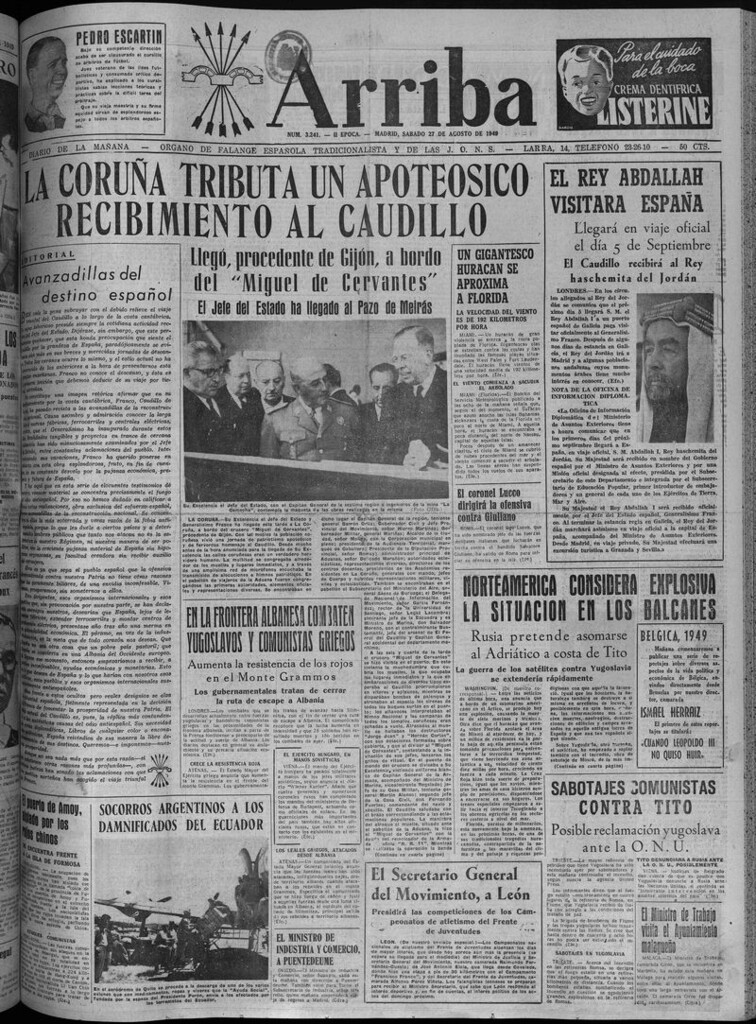 Miniatura de Arriba del 27 de agosto de 1949