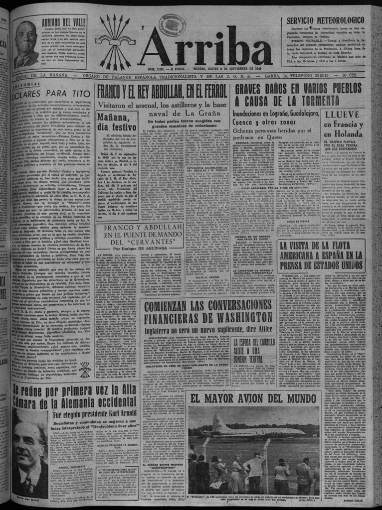 Miniatura de Arriba del 8 de septiembre de 1949