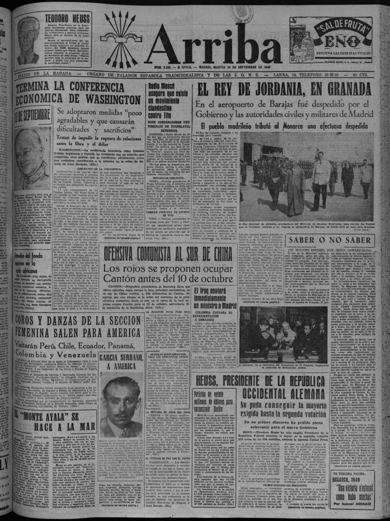 Miniatura de Arriba del 13 de septiembre de 1949