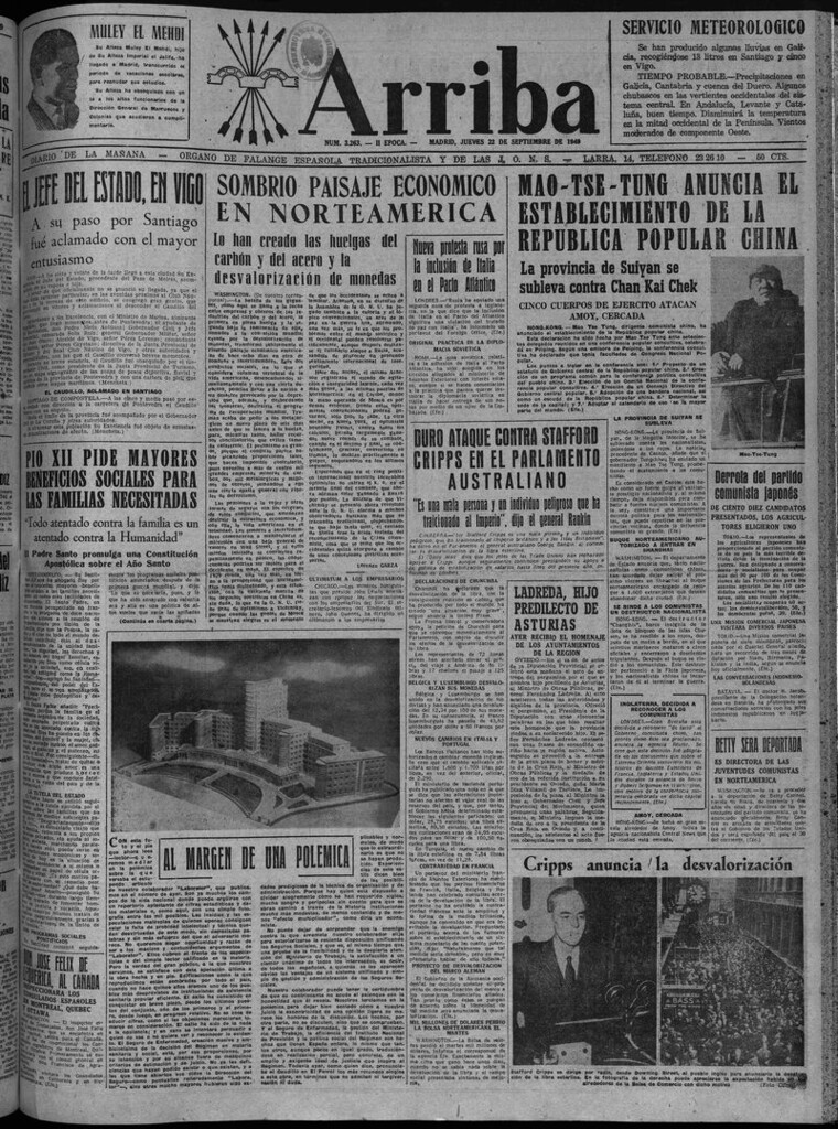 Miniatura de Arriba del 22 de septiembre de 1949