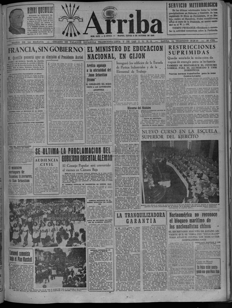 Miniatura de Arriba del 6 de octubre de 1949