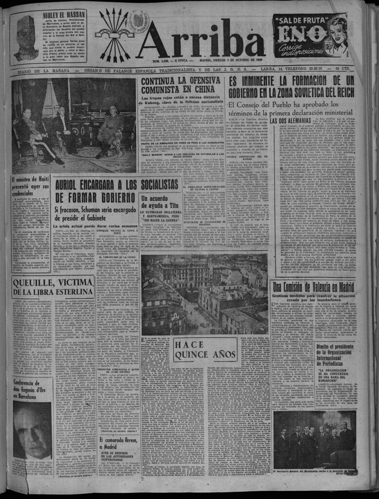 Miniatura de Arriba del 7 de octubre de 1949
