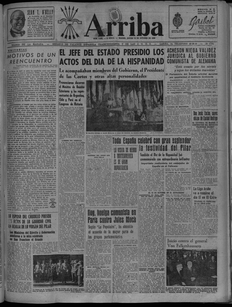 Miniatura de Arriba del 13 de octubre de 1949