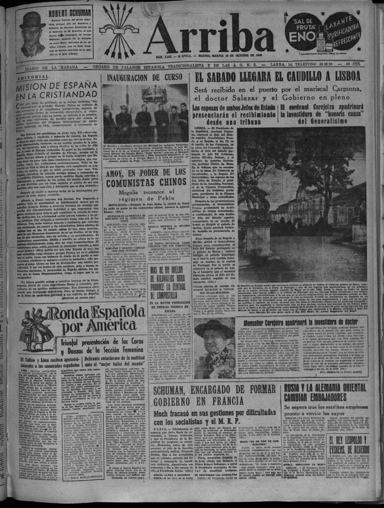Miniatura de Arriba del 18 de octubre de 1949
