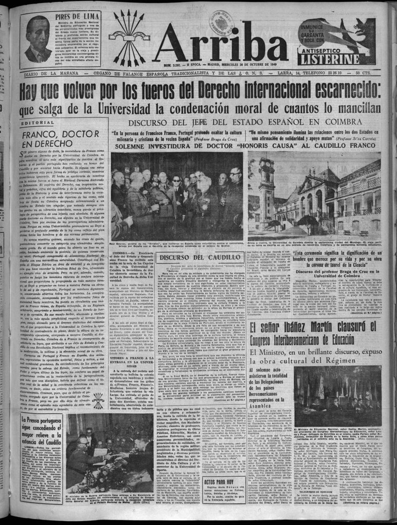 Miniatura de Arriba del 26 de octubre de 1949