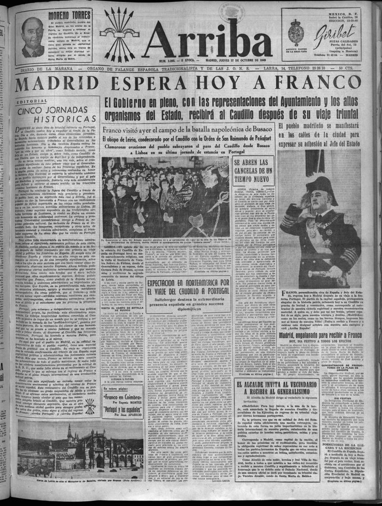 Miniatura de Arriba del 27 de octubre de 1949