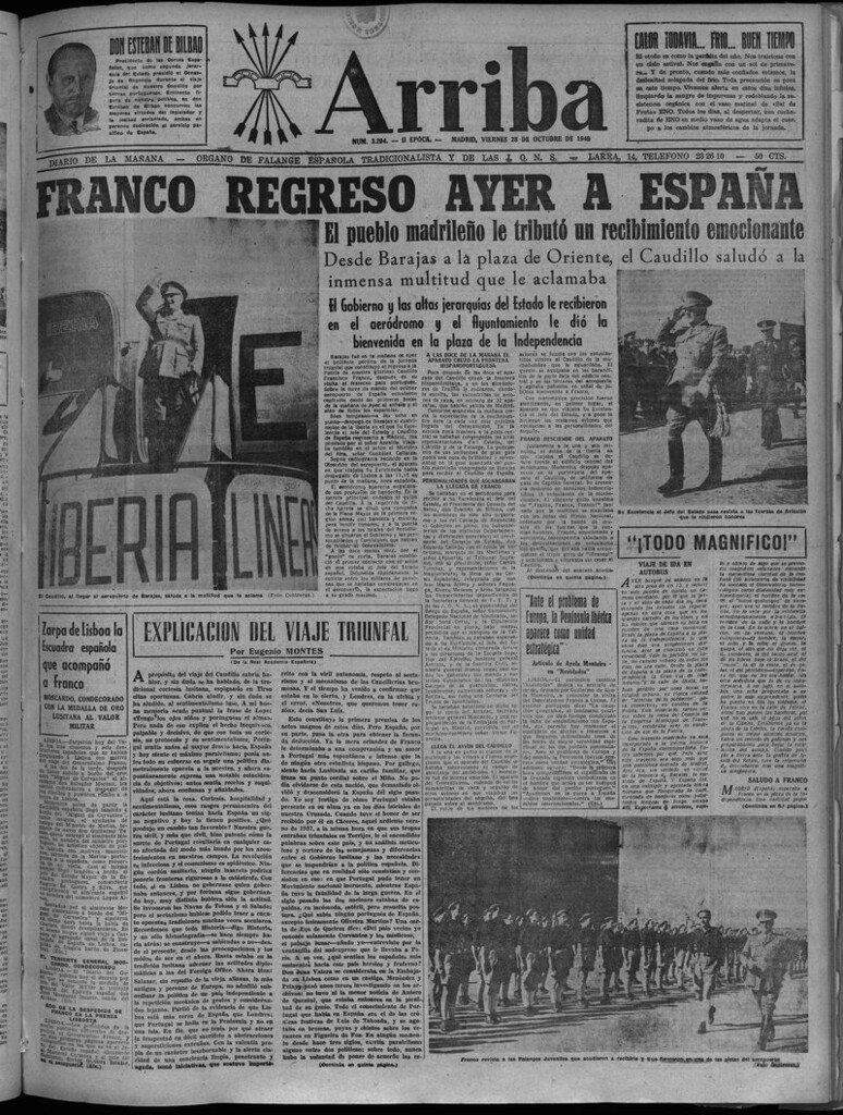 Miniatura de Arriba del 28 de octubre de 1949