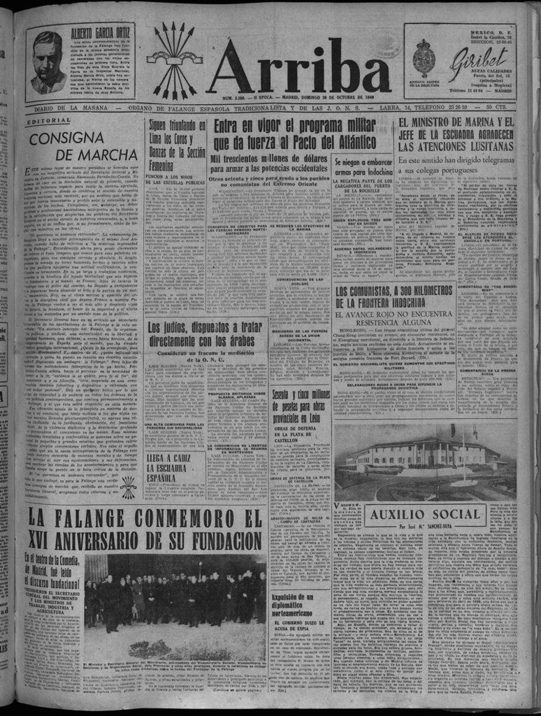Miniatura de Arriba del 30 de octubre de 1949