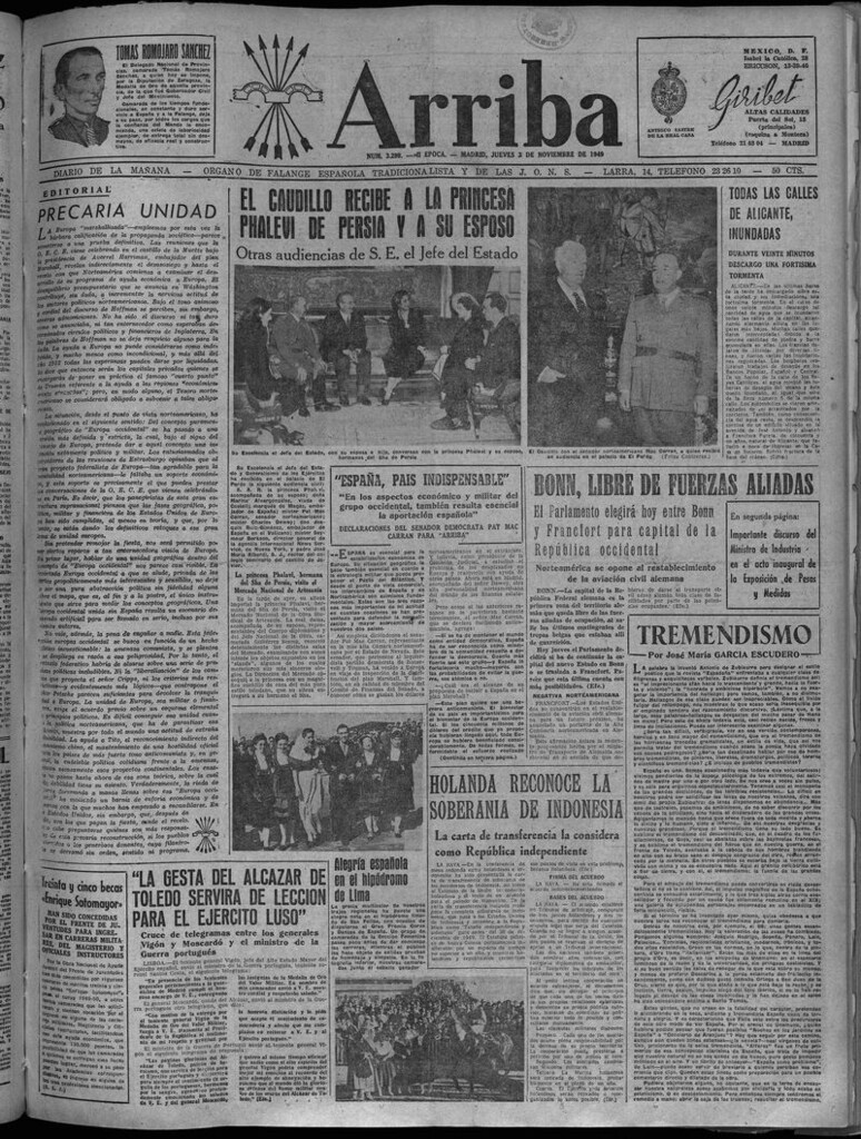 Miniatura de Arriba del 3 de noviembre de 1949