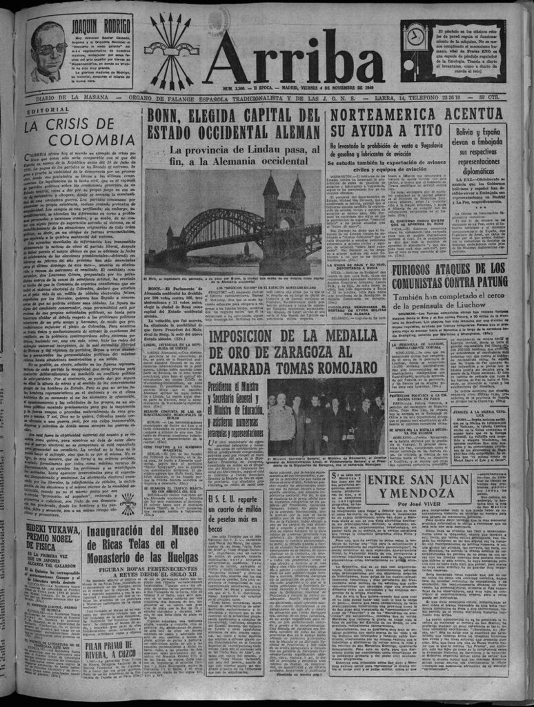 Miniatura de Arriba del 4 de noviembre de 1949