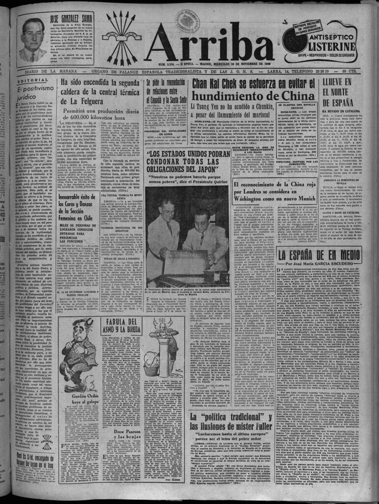 Miniatura de Arriba del 16 de noviembre de 1949