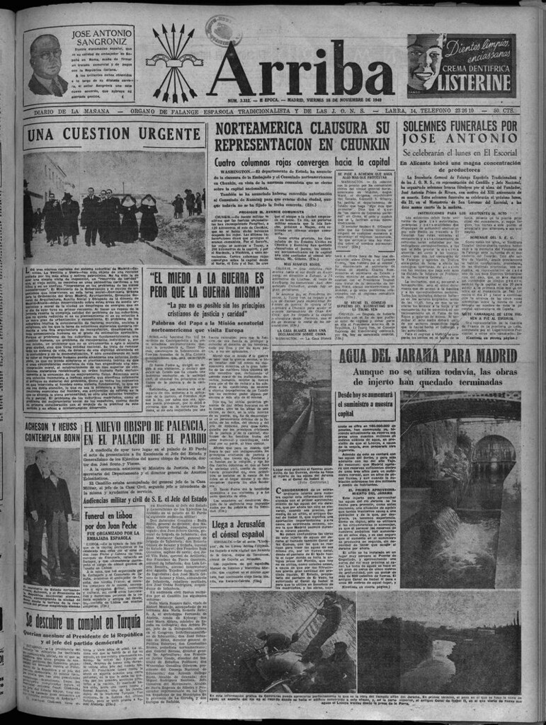 Miniatura de Arriba del 18 de noviembre de 1949