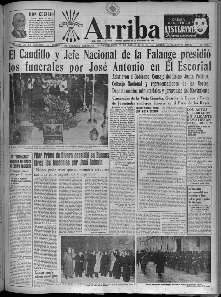 Miniatura de Arriba del 22 de noviembre de 1949