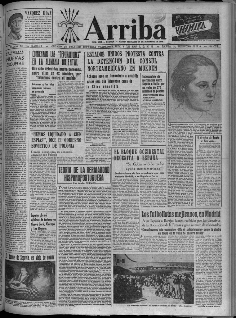 Miniatura de Arriba del 23 de noviembre de 1949