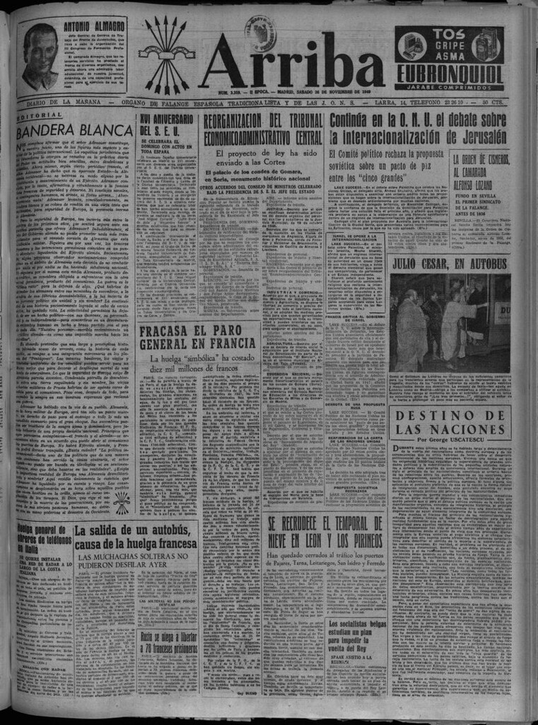 Miniatura de Arriba del 26 de noviembre de 1949