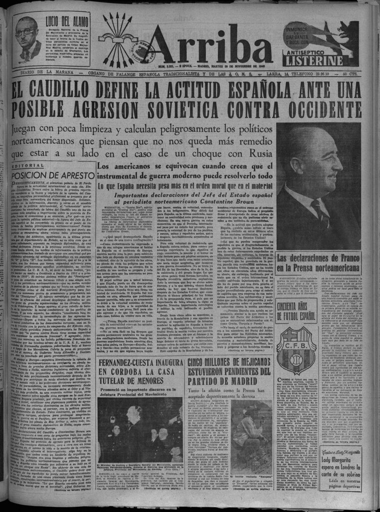 Miniatura de Arriba del 29 de noviembre de 1949