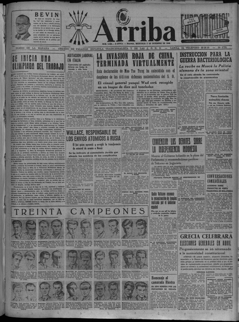 Miniatura de Arriba del 7 de diciembre de 1949