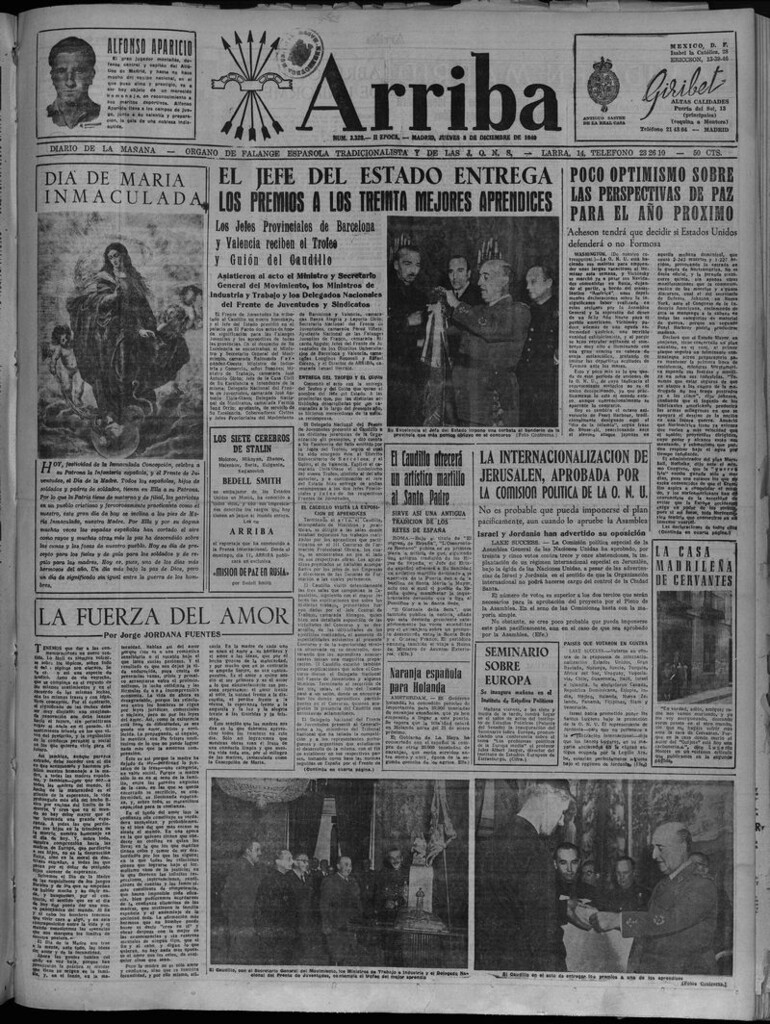 Miniatura de Arriba del 8 de diciembre de 1949
