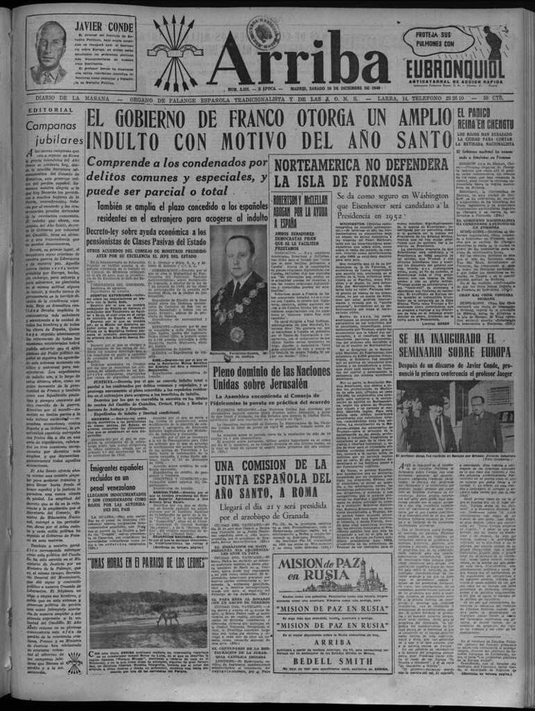 Miniatura de Arriba del 10 de diciembre de 1949
