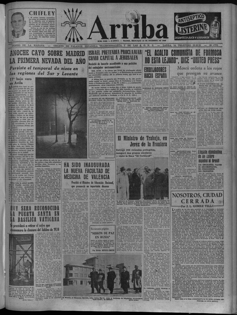 Miniatura de Arriba del 14 de diciembre de 1949