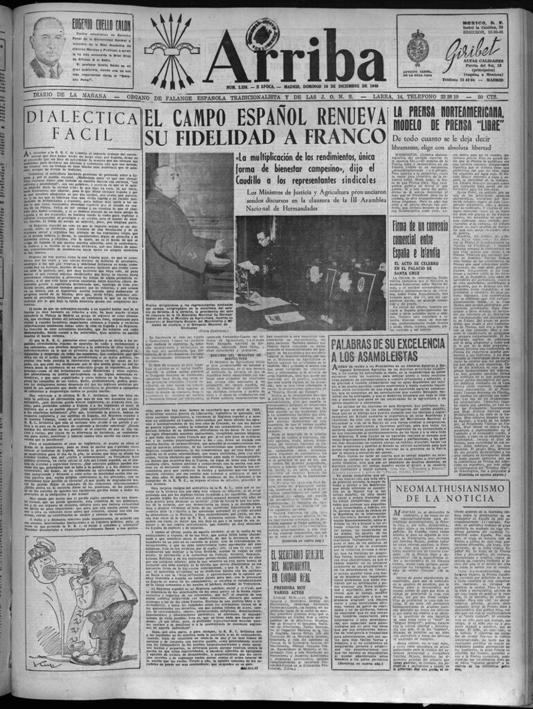 Miniatura de Arriba del 18 de diciembre de 1949