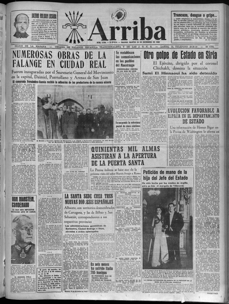Miniatura de Arriba del 20 de diciembre de 1949