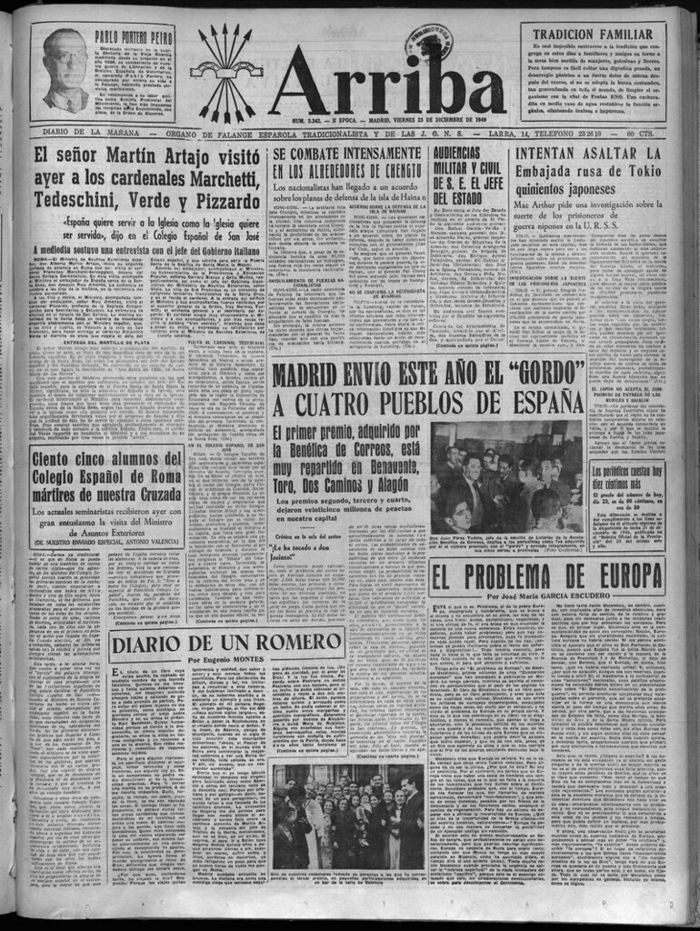 Miniatura de Arriba del 23 de diciembre de 1949