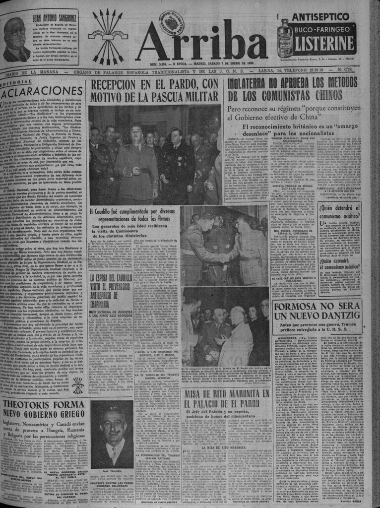 Miniatura de Arriba del 7 de enero de 1950
