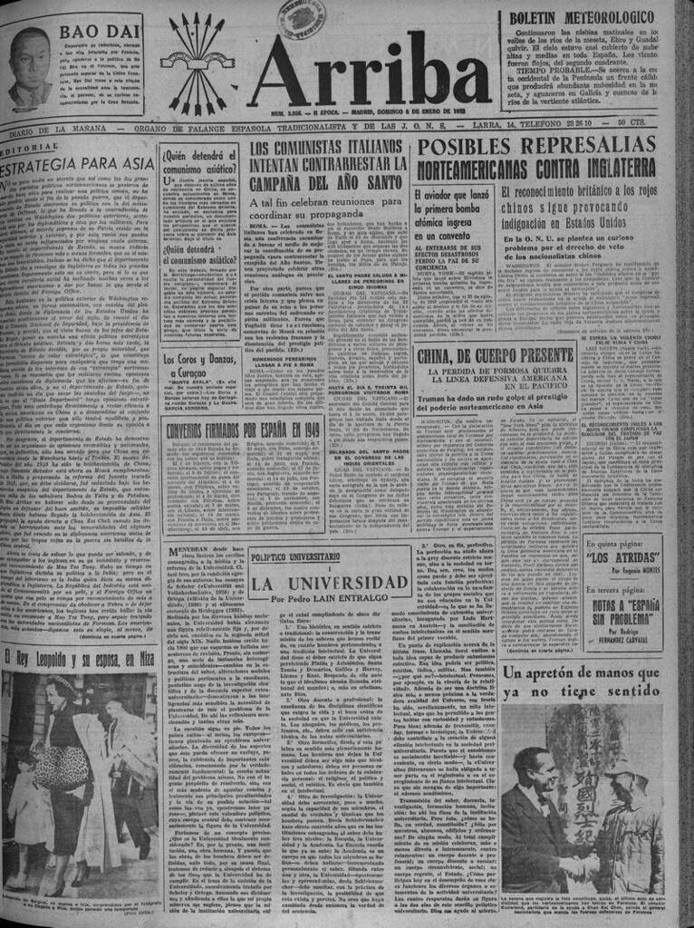 Miniatura de Arriba del 8 de enero de 1950