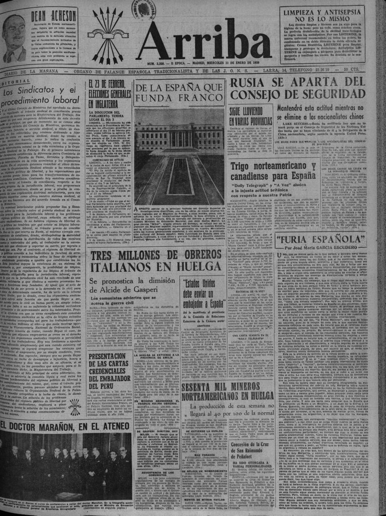 Miniatura de Arriba del 11 de enero de 1950
