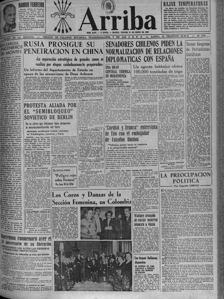 Miniatura de Arriba del 27 de enero de 1950