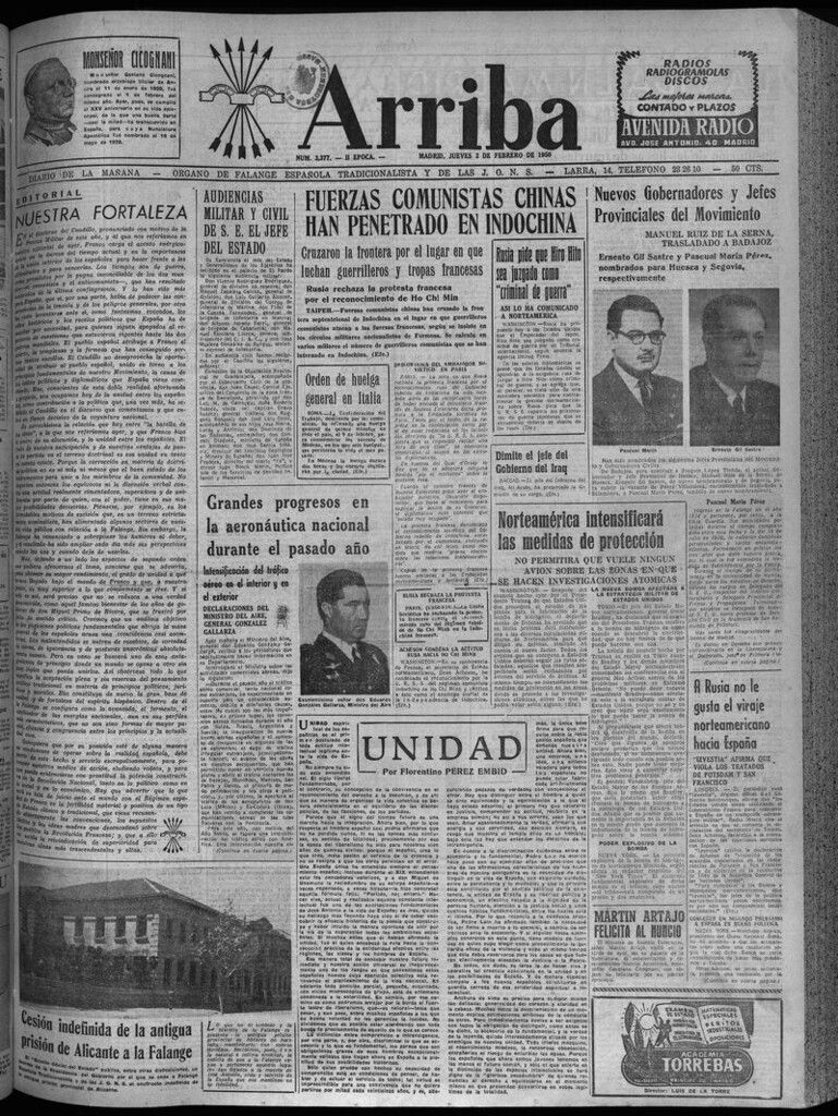 Miniatura de Arriba del 2 de febrero de 1950