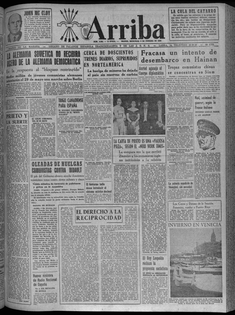 Miniatura de Arriba del 8 de febrero de 1950