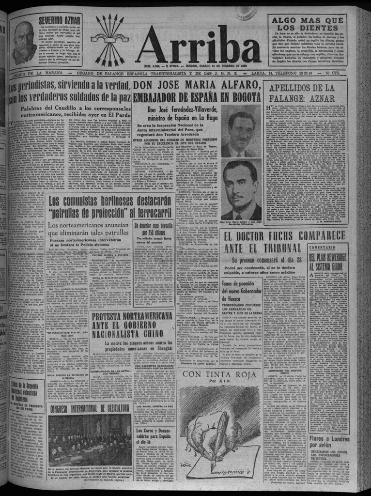 Miniatura de Arriba del 11 de febrero de 1950