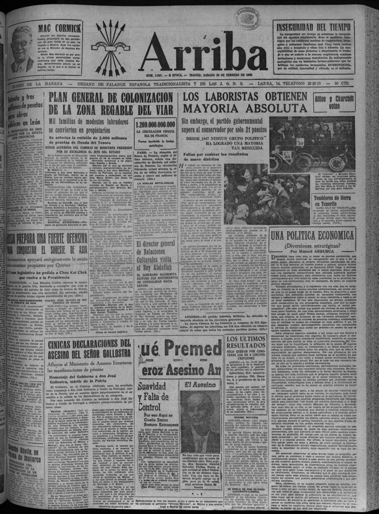 Miniatura de Arriba del 25 de febrero de 1950