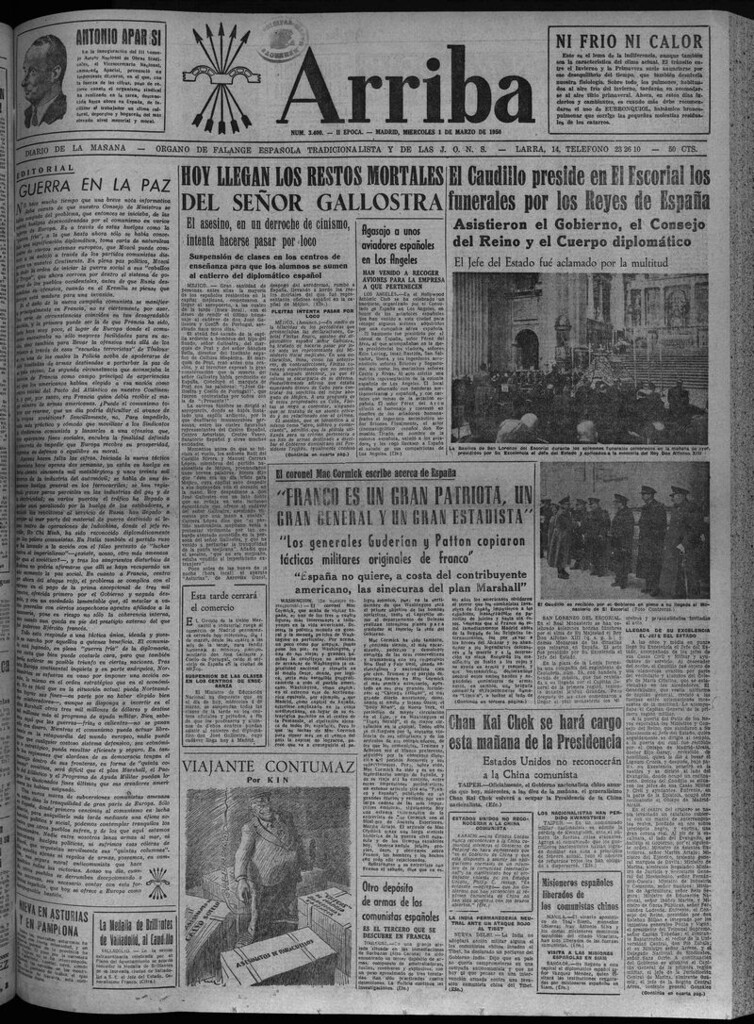Miniatura de Arriba del 1 de marzo de 1950