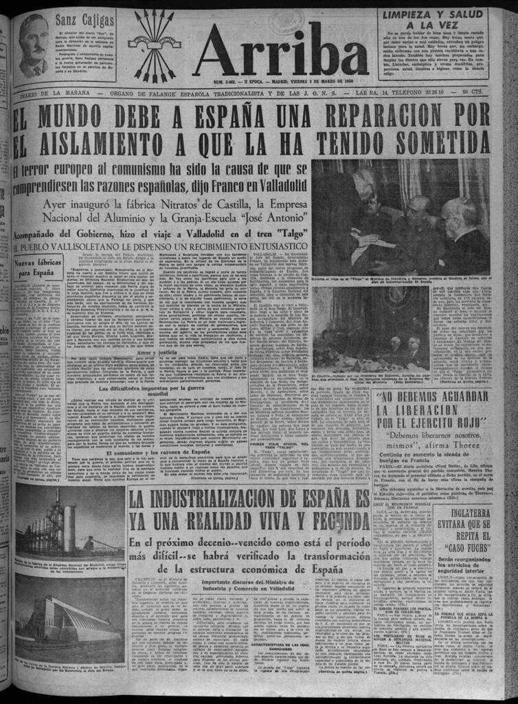 Miniatura de Arriba del 3 de marzo de 1950