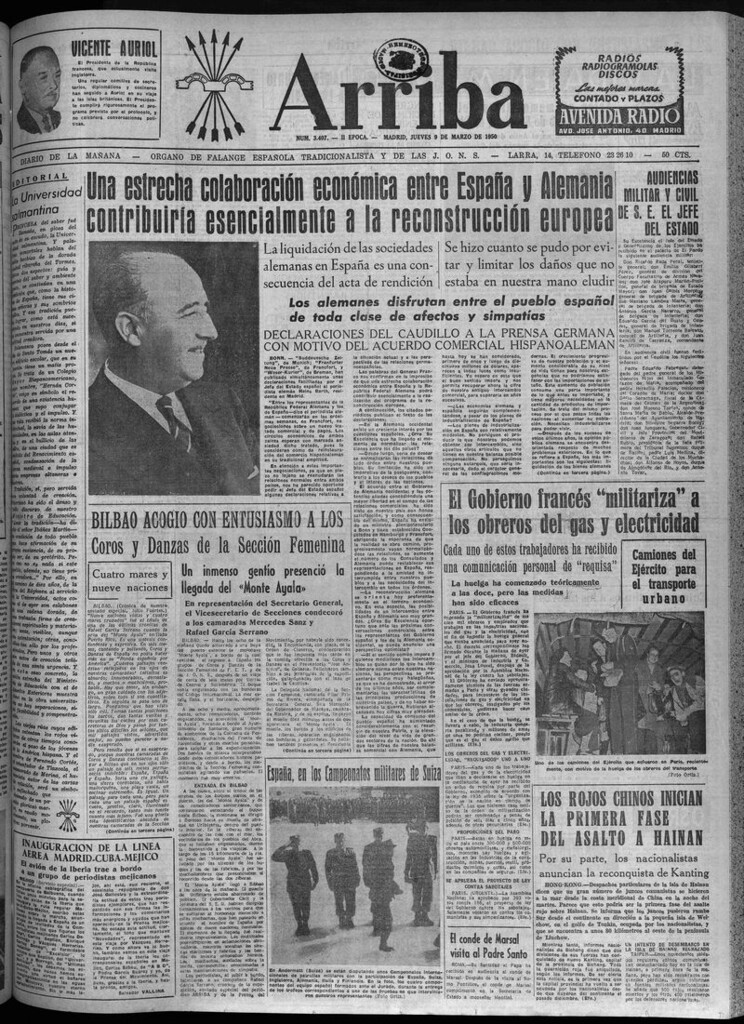 Miniatura de Arriba del 9 de marzo de 1950